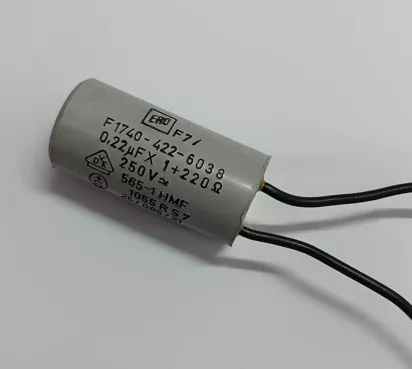 F1740-422-6038   0.22uF X1 +220R 250VAC Suppression (Bipolar) Kondansatör ERO