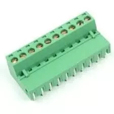 10LU  KLEMENS  5.08mm TAKIM DİŞİ-ERKEK PCB TİP  90 DERECE