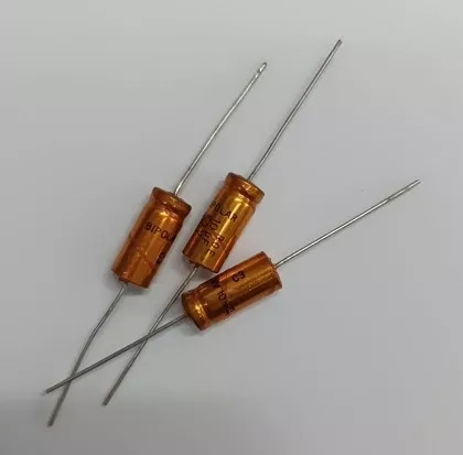 10UF 63V AXIEL BIBOLAR KONDANSATÖR  (8X19) REO