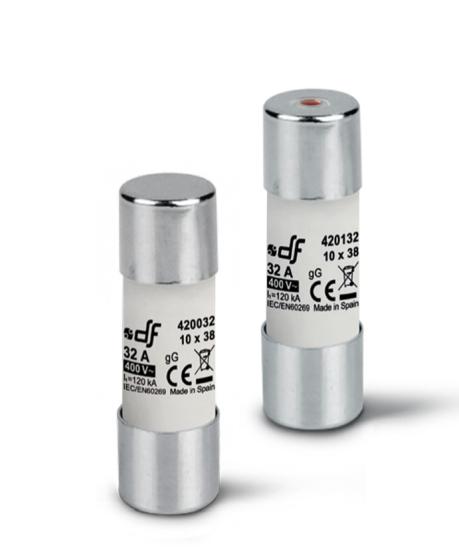 10A 400VAC PORSELEN SİGORTA 10X38 GG 420010 DF ELECTRİC
