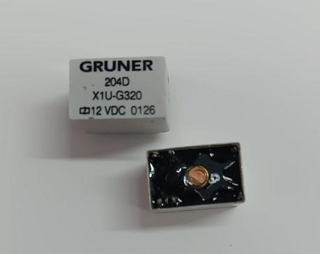 204D X1U-G320 12VDC RÖLE GRUNER