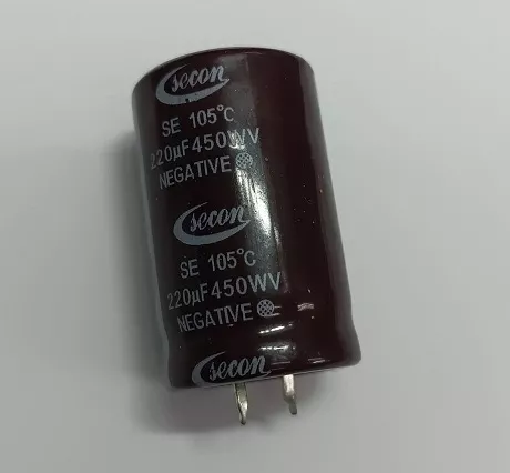 220UF 450V KONDANSATÖR (25,5X41) 105 DERECE SECON