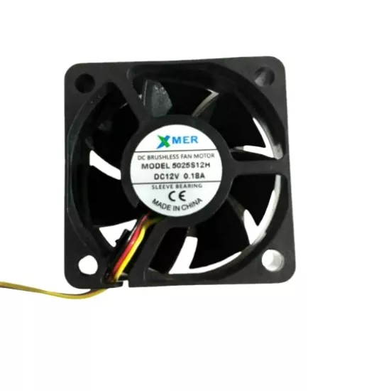 5025S12H 50X50X25 12V 0,18A FAN 3PİN XMER