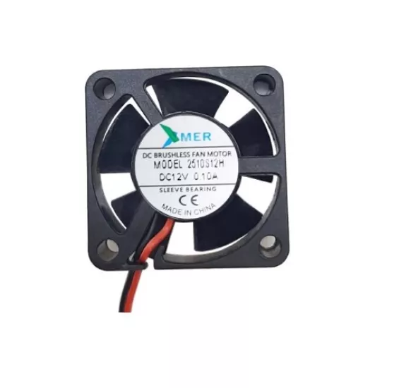 2510S12H 25X25X10 12V 0,10A FAN 2PİNLİ XMER
