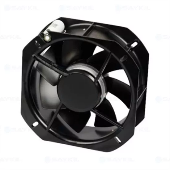 220VAC FAN  280x280x80mm 50-60Hz 0.58A 130W 2500Rpm (Rulmanlı) SELİ