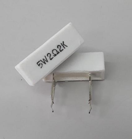 2R2 5W TAŞDİRENÇ  DİK RM15