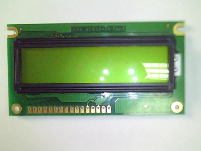 2X16 LCD YEŞİL YMS162-04 44X80MM 