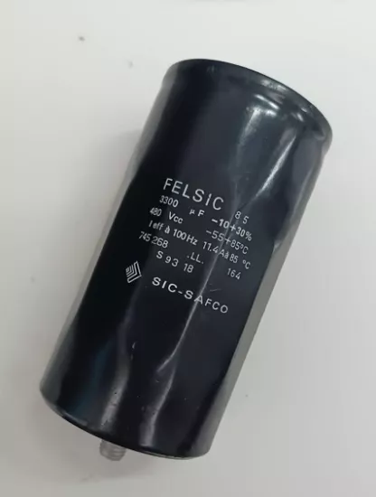  3300UF 480VDC BLOK KONDANSATÖR (77X142)  FELSIC