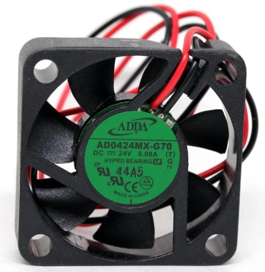 AD0424MX-G70 40X40X10 DC 24V 0,08A 2P FAN ADDA