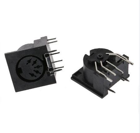 5Lİ PCB paneli TİPİ dişi konnektör DIN5 DIN 5-Pin Jack 