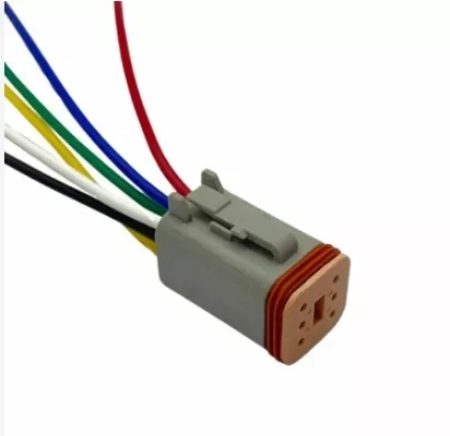 6K018-K SOKET DEUTSCH OTO ELEKTRİK TESİSAT SOKETİ İŞ MAKİNESİ (KABLOLU)