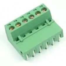 6LI  KLEMENS 5.08mm TAKIM DİŞİ-ERKEK PCB TİP 90 DERECE