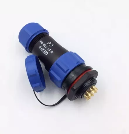  SP21 6 PİN PANEL TİPİ DİŞİ-ERKEK TAKIM KONNEKTÖR IP68