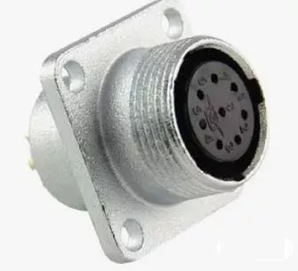 P16F-7B  7 Pinli Makine Dişi Metal Konnektör  MAOJWEI