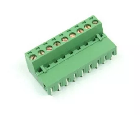 9LU  KLEMENS  5.08mm TAKIM DİŞİ-ERKEK PCB TİP  90 DERECE