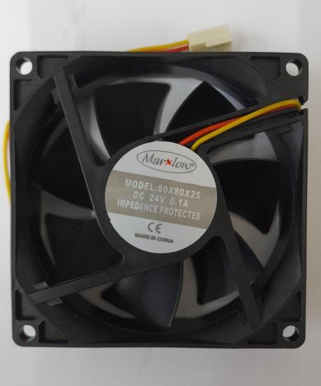 80X80X25 DC 24V 0,1A 3P FAN MARXLOW