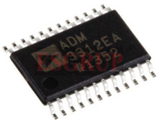 ADM3312EARUZ   Triple Transmitter/Receiver RS-232 24-Pin TSSOP 
