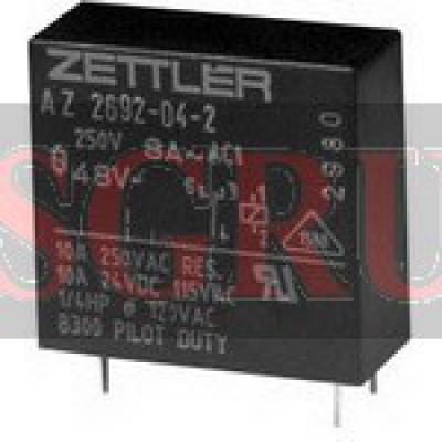 AZ2692-518-52  RÖLE 48VDC 8A ZETTLER