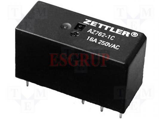 AZ762-1CE-12D  RÖLE 12VDC 16A  ZETTLER