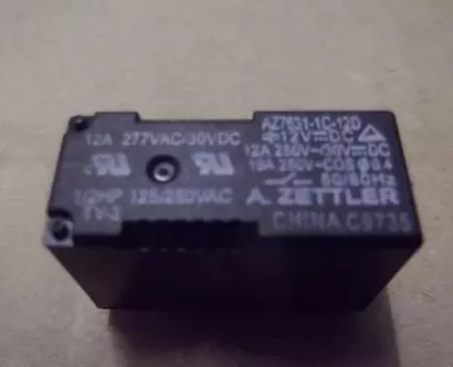 AZ7631-1C-12DSE RÖLE 12V TEK KONTAK 10A ZETTLER