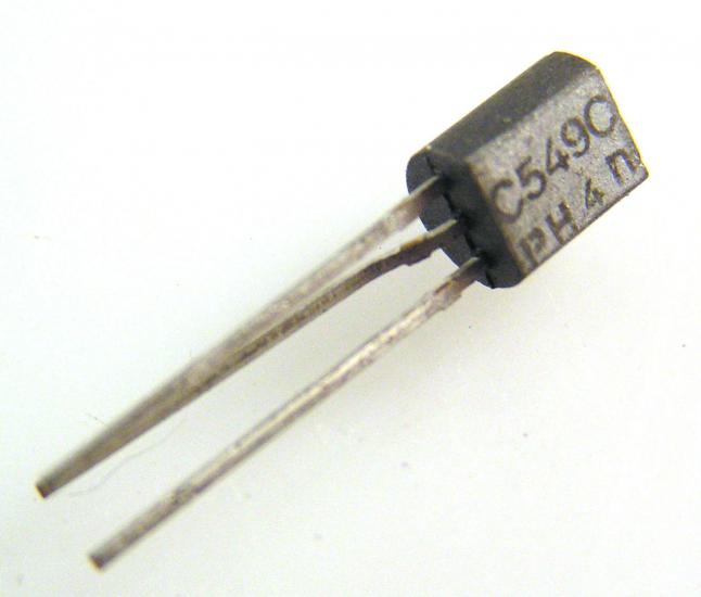 BC549C  Transistör N-channel 0,1A 30V TO92 PHILIPS
