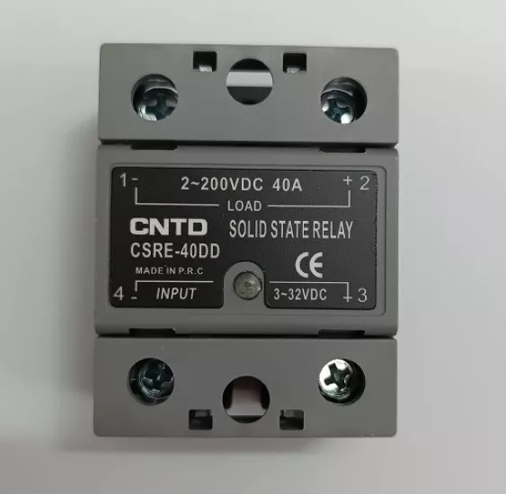 CSRE-40DD. SSR RÖLE DC 40A İN:3-32VDC OUT:2-200VDC