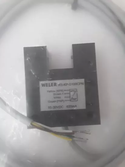 KS-KP-5100CPN OPTİK ÇATAL SENSÖR NPN-PNP 10-30VDC 400mA KABLOLU 4 PİN WELER