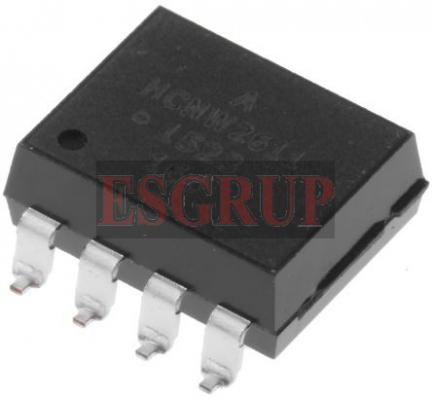 HCNW2611  Optocoupler Logic-Out Open Collector DC-IN 1-CH 8-Pin  W SMD 