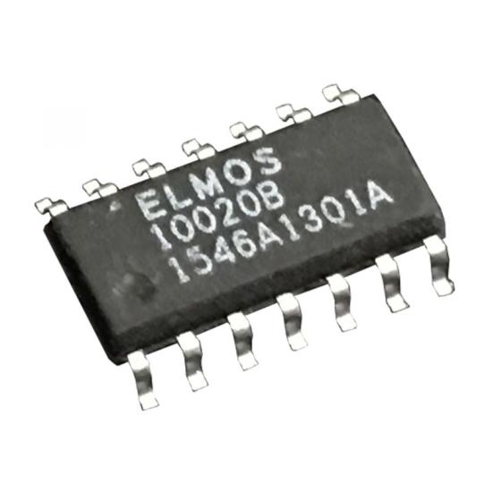 ELMOS 10020B 132C 5162  BMW E46 GÖSTERGE PANELİ VE ECU ONARIM SMD ENTEGRE