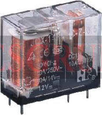 JQX-14F 024-1Z RÖLE 24VDC 10A 1KONTAK  DY