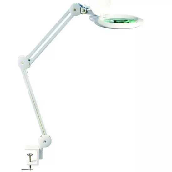 127Mm Mercekli 81 Ledli 5 Diopter Büyüteç Akrobat Masa Lambası MG-1815  CLASS