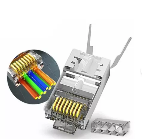 CAT7 EZ-RJ45 YENİ NESİL AÇIK UÇLU SOKET PLUG 8P/8C
