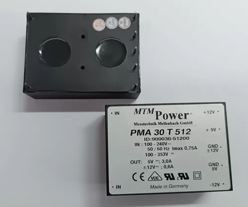 PMA30T512 CONVERTÖR İN:100-240VAC/OUT5V-+12V-12V MTM POWER