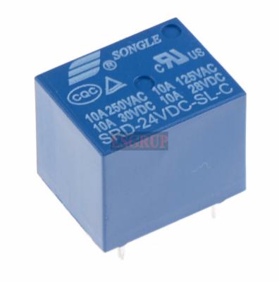 SRD-24VDC-SL-C10A-250V RÖLE 24V RÖLE