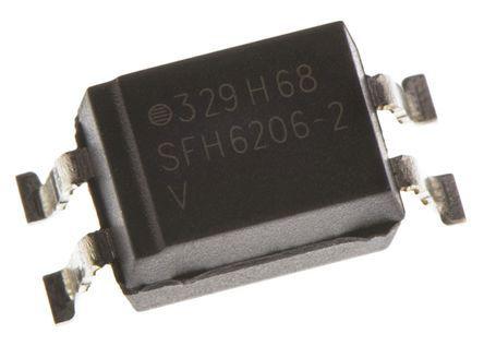 SFH6206-2  Transistor Output Optocouplers SMD4