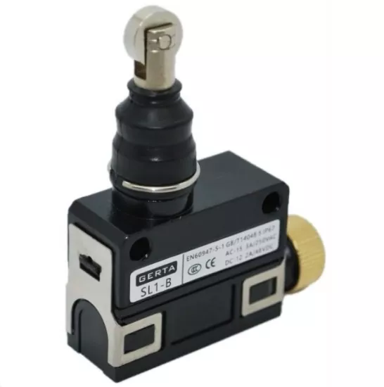  SL1-B Yüksek Makaralı Pim Kauçuk Korumalı Mikro Switch GERTA