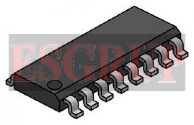 HCPL090J  Digital Isolator CMOS 4-CH 110MBd 16-Pin SOIC N 