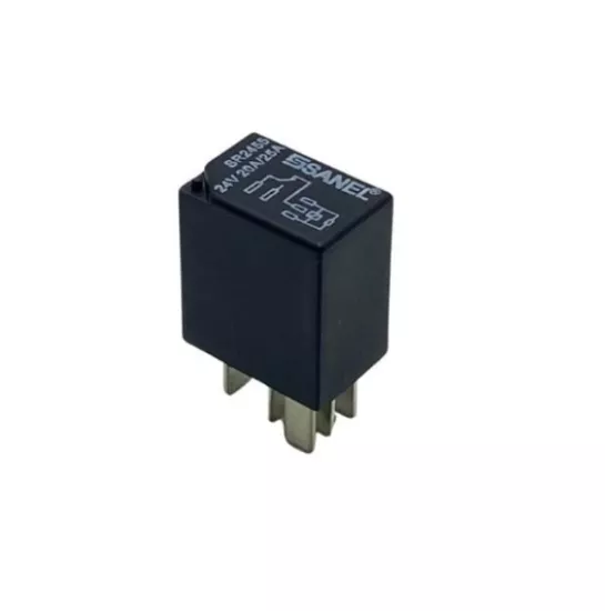 SR2455 24V 10A/15A 5P MİCRO RÖLE ÇİFT PLATİNLİ (DİRENÇLİ) SANEL