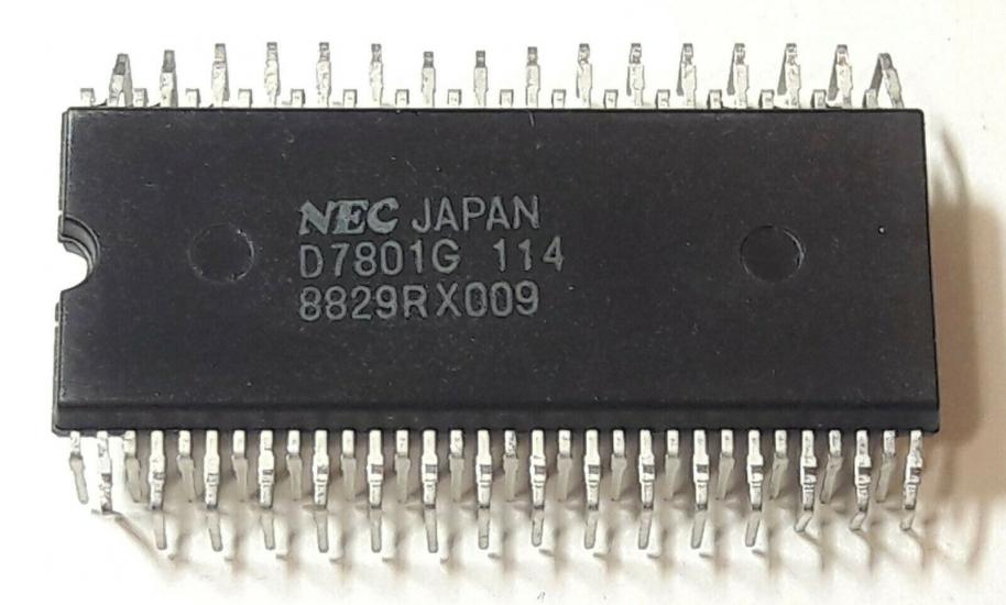 D7801G  HIGH END SINGLE CHIP 8-BIT MICROCOMPUTER  NEC