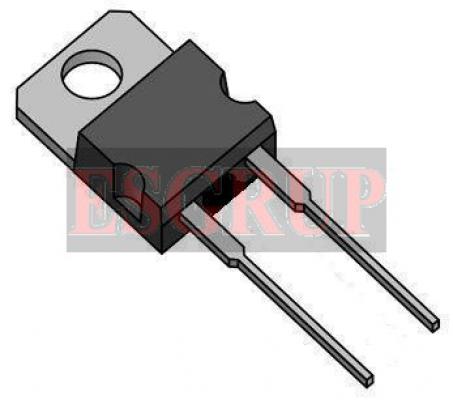 STTH1206D   TURBOSWITCH ULTRA-FAST HIGH VOLTAGE DIODE  TO220-2
