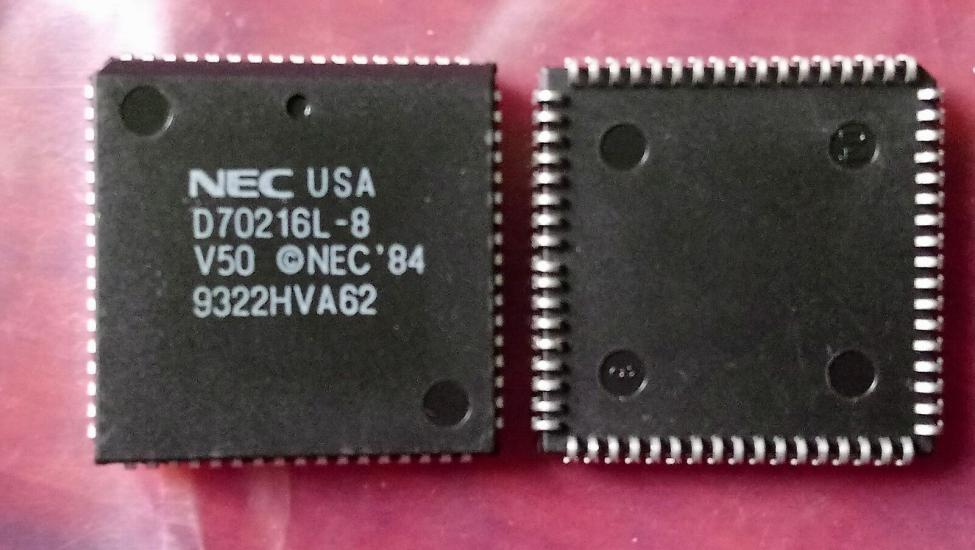 UPD70216L-8  PLCC68   NEC