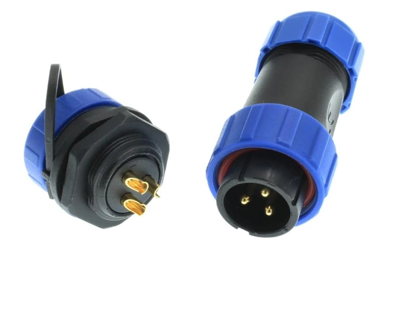 SP21 3 PİN PANEL TİPİ DİŞİ-ERKEK TAKIM KONNEKTÖR IP68
