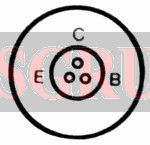 TF80/60  Germanium-PNP-Transistor   SIEMENS