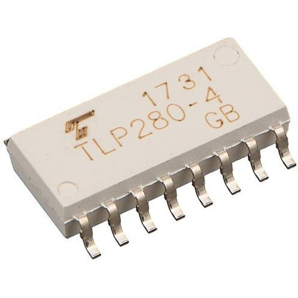 TLP280-4  OPTOISO 2.5KV 4CH TRANS 16-SOP