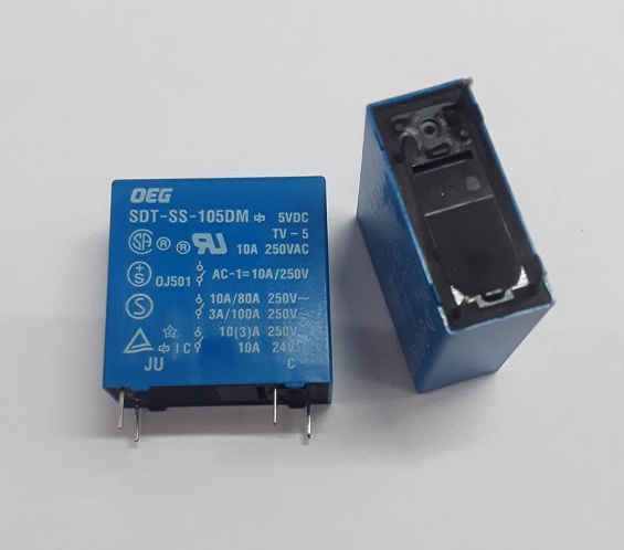 SDT-SS-105DM RÖLE 5VDC 10A 250V TV5 4PİN OEG