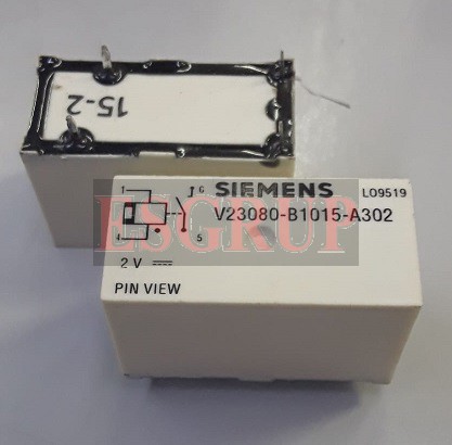 V2308-B1015-A302 RÖLE 2VDC  1KONTAK RÖLE SIEMENS
