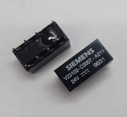 V23102-C0007-A211 RÖLE 24V TELEKOM SIEMENS