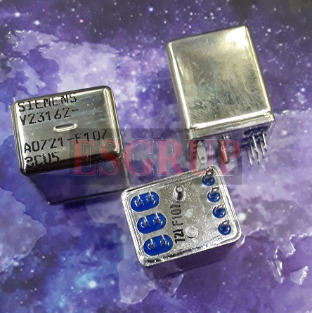 V23162-A0721-F107  KAM RÖLE 24V 5A 2 KONTAK SIEMENS