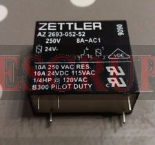 AZ 692-052-54   250V 24VDV 8A  4PİN